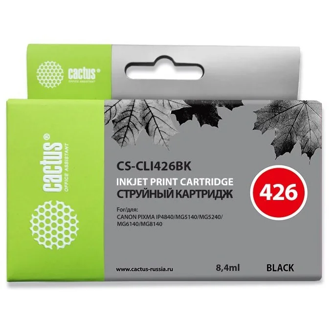 ΠΠ°ΡΡΡΠΈΠ΄ΠΆ Canon CLI-426BK Π² MG5240 MG5340 MG6140 MG6240