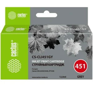 ΠΠ°ΡΡΡΠΈΠ΄ΠΆ CLI-451GY Π°Π½Π°Π»ΠΎΠ³ Π² Canon iP8740 MG6340 MG7140 MG7540