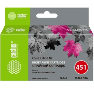 ΠΠ°ΡΡΡΠΈΠ΄ΠΆ CLI-451 Π°Π½Π°Π»ΠΎΠ³ Canon MG6340 MG6440 MG6640