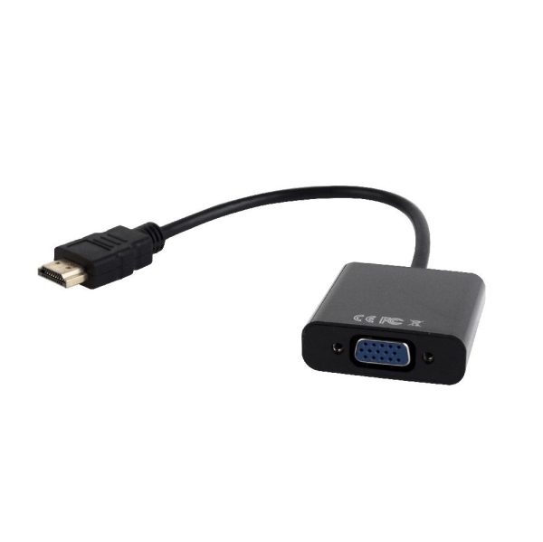 Переходник HDMI сигнала в VGA видео, аудио
