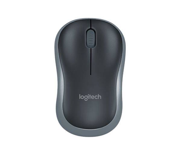 Беспроводная мышь Logitech M185 серая