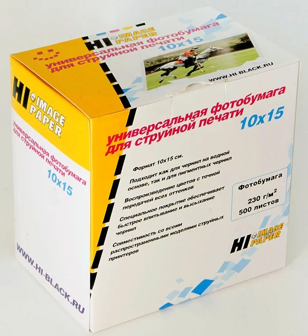 Фотобумага 230 г/м2 матовая 500 листов Hi-Image