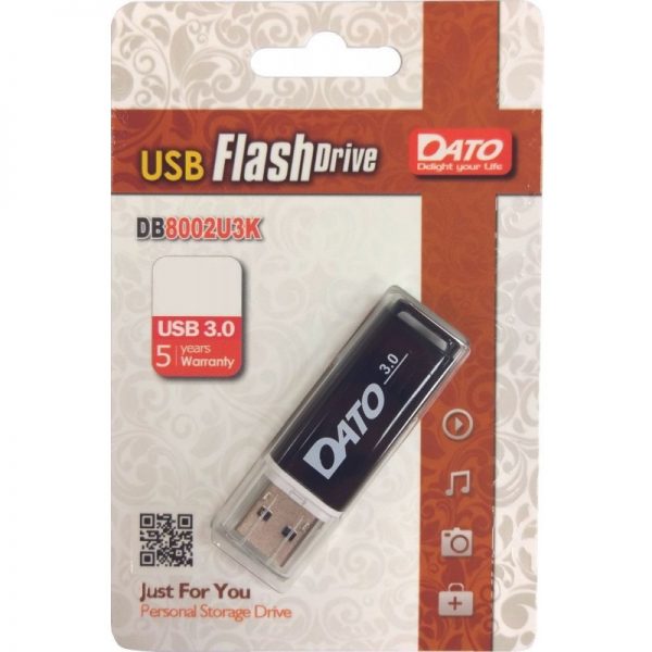 USB 3.0 накопитель 32Gb Dato черный DB8002U3K-32G