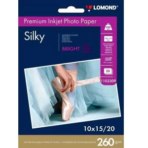 Фотобумага 10х15 Lomond 260гр сатин Silky 20 листов 1103309